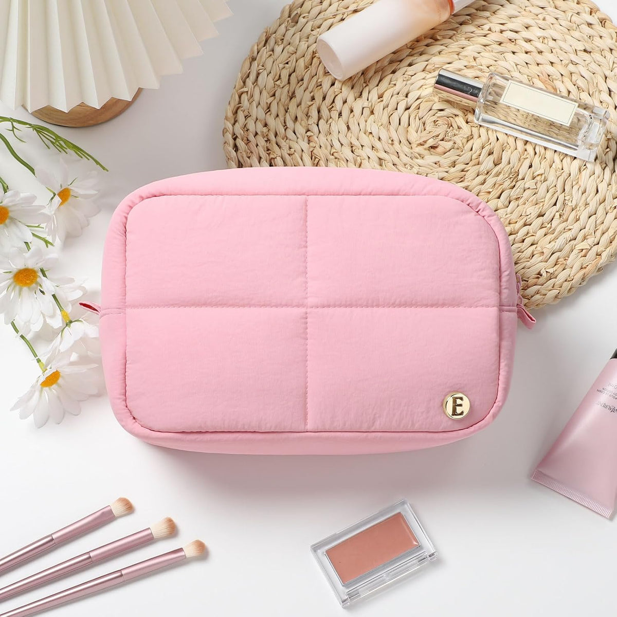 Satera Sisters Beauty Quilted Makeup Bag – photo 6 of 7