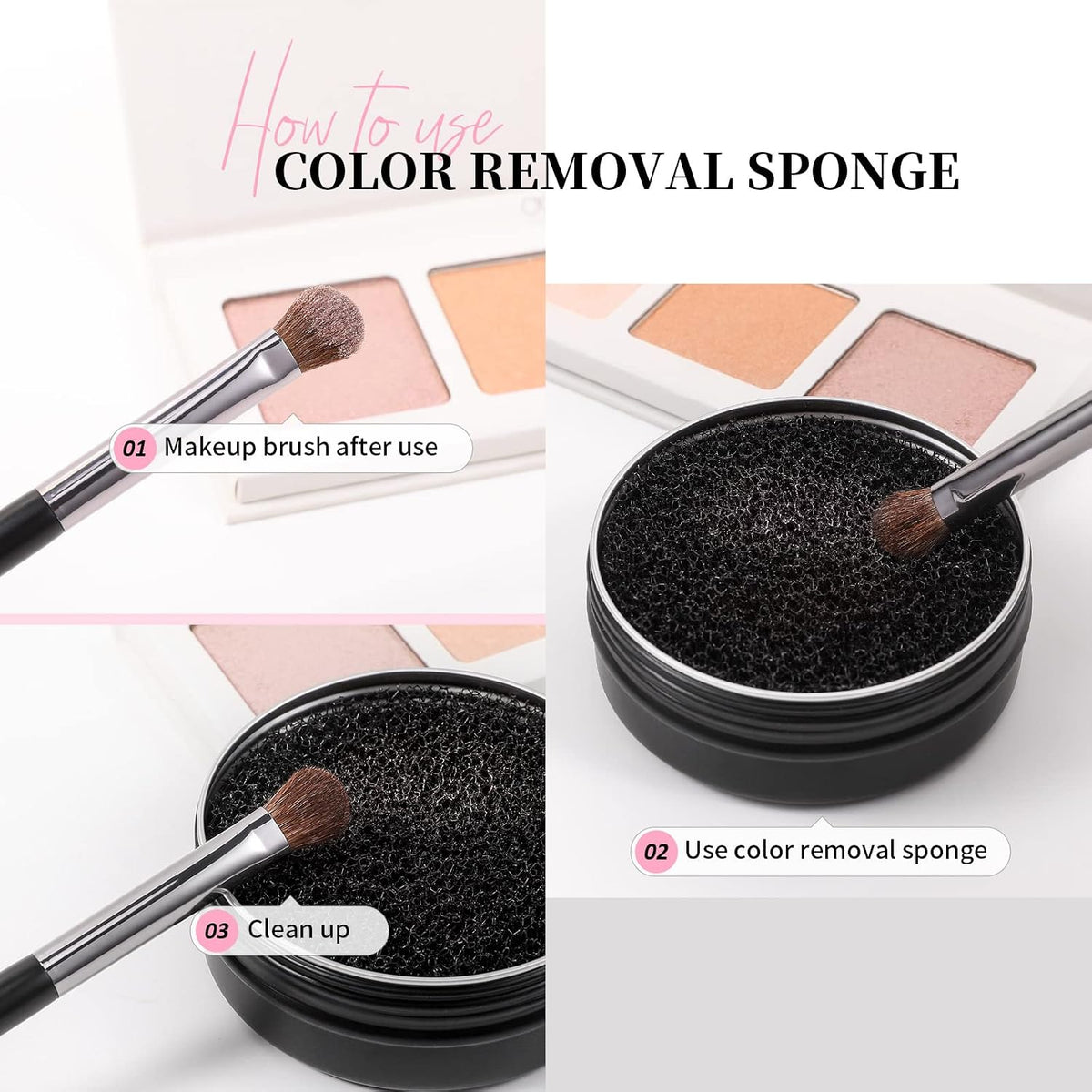 DUcare Eyeshadow Brush Set with Brush Cleaner – photo 8 of 9