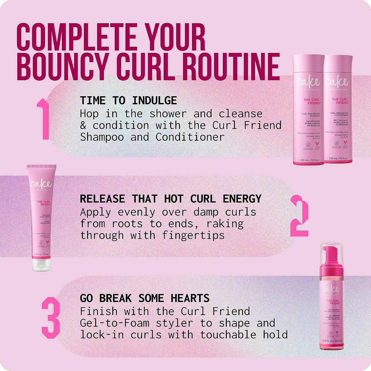 Cake Beauty Curl Friend Gel-to-Foam Curl Styler – photo 8 of 9
