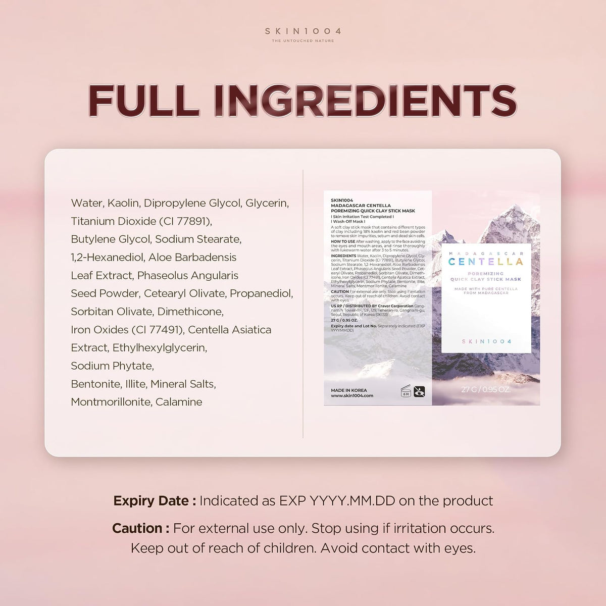 SKIN1004 Poremizing Quick Clay Stick Mask – photo 9 of 9