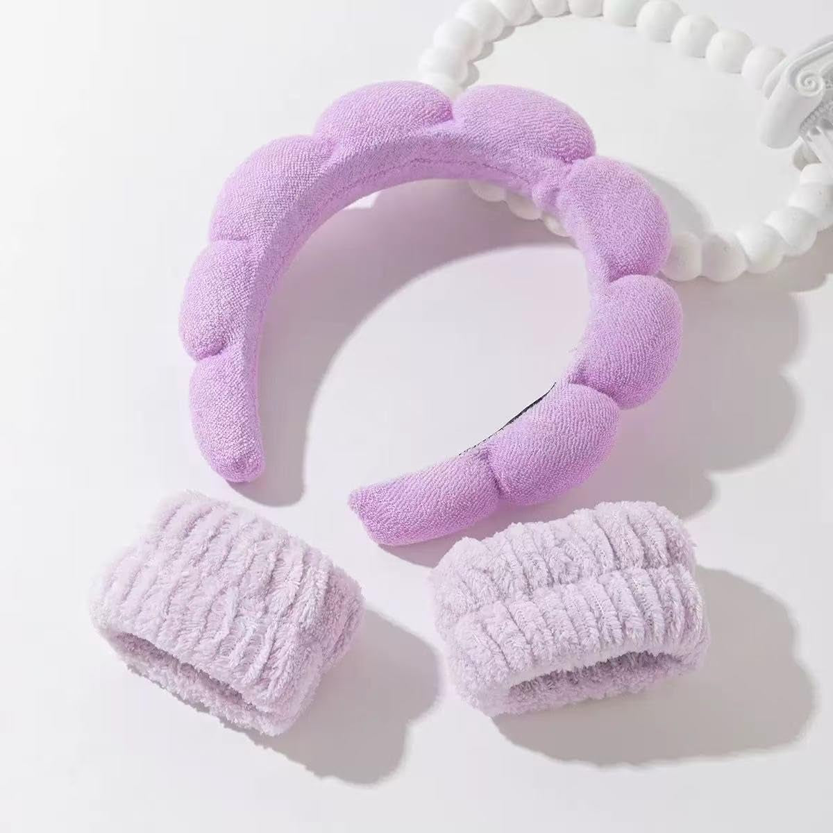 Satera Sisters Beauty Spa Headband & Wristband Set – photo 3 of 5
