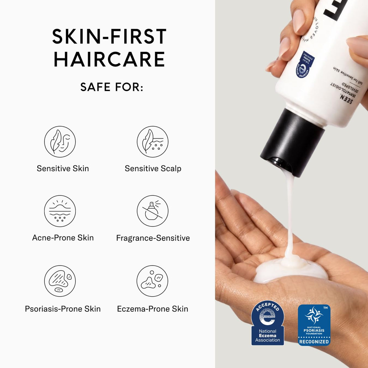 SEEN Fragrance Free Conditioner, 8.6 oz