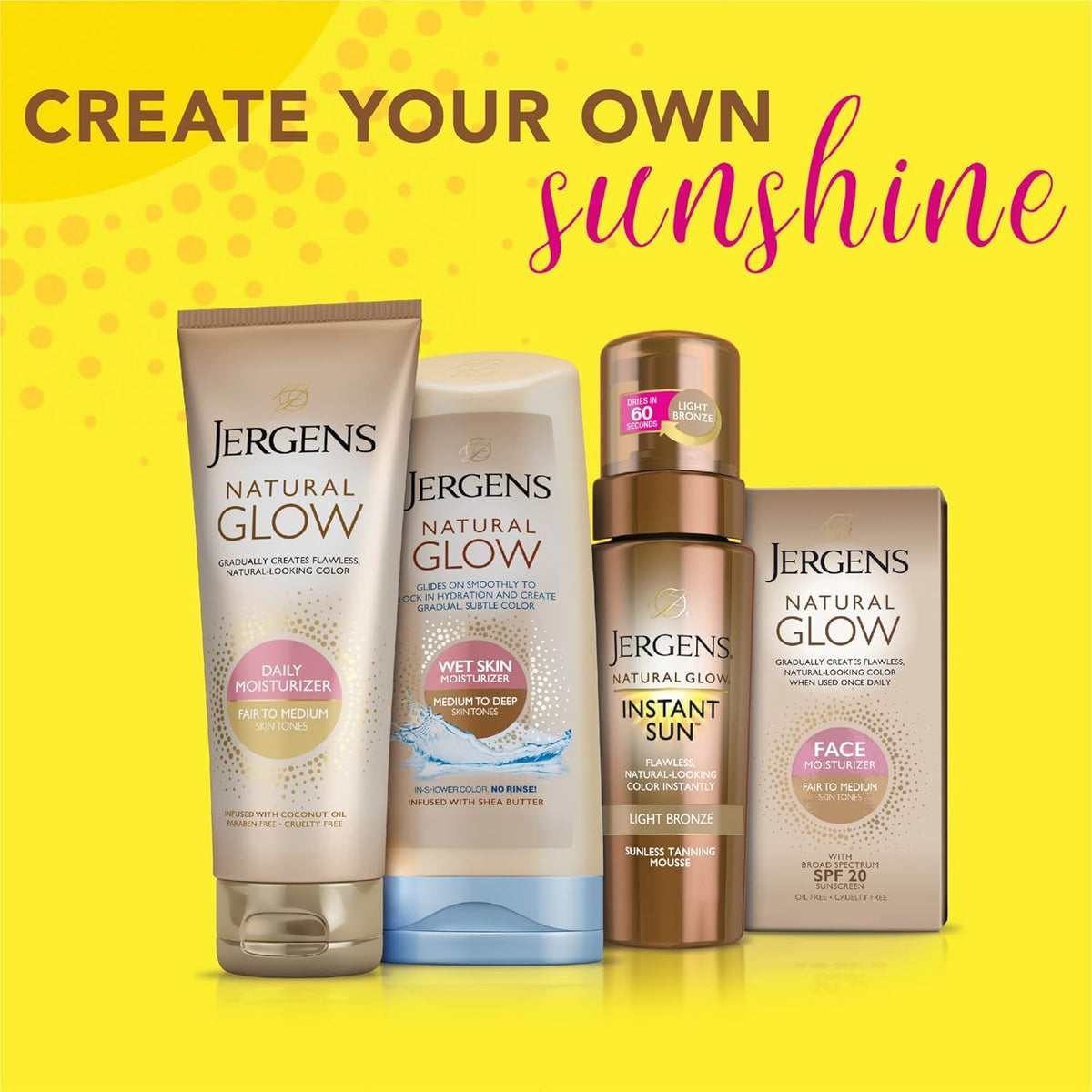 Jergens Natural Glow Face Moisturizer SPF 20 Medium to Deep – photo 6 of 8