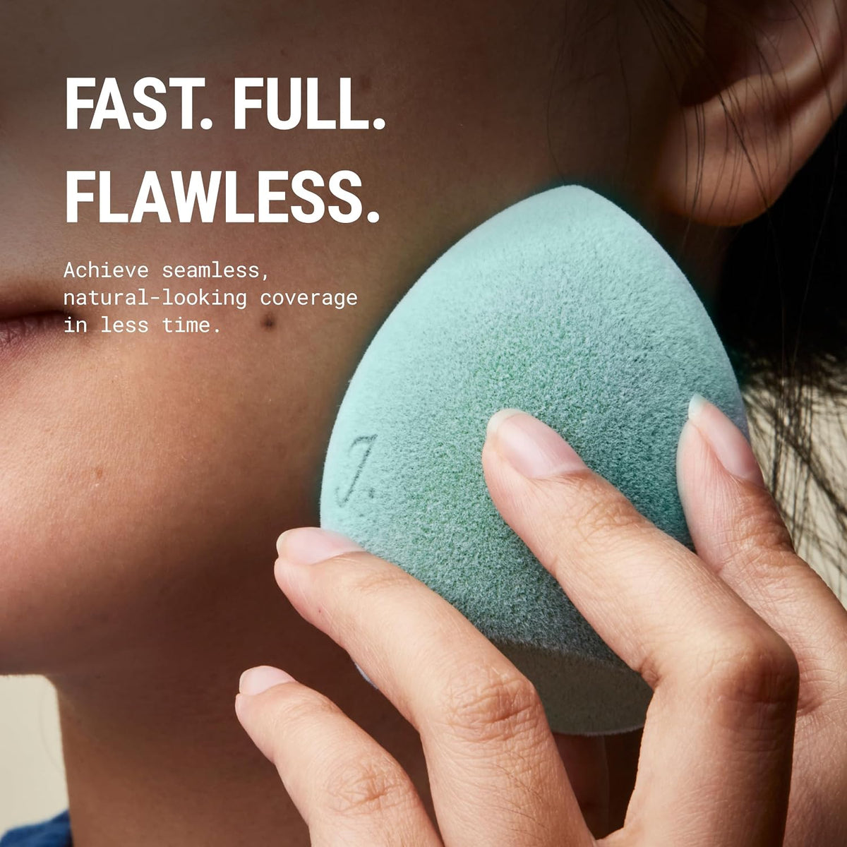 Microfiber Makeup Sponges 2-Pack – Bamboo Dual-Layer Blenders