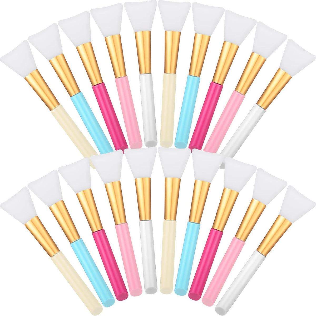 20-Piece Silicone Face Mask Applicator Set – main photo