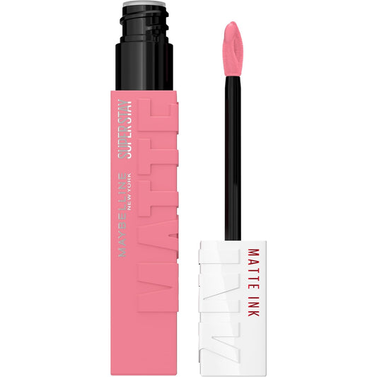 Super Stay Matte Ink Liquid Lipstick Makeup, Long Lasting High Impact Color, up to 16H Wear, Dreamer, Warm Pink Neutral, 1 Count