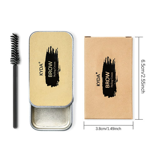 Eyebrow Soap Kit 2-Pack – Styling Pomade with Brushes