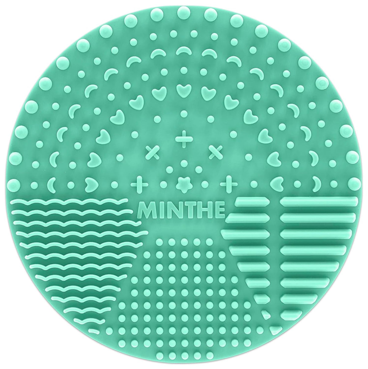 Silicone Makeup Brush Cleaning Mat, 2-Pack