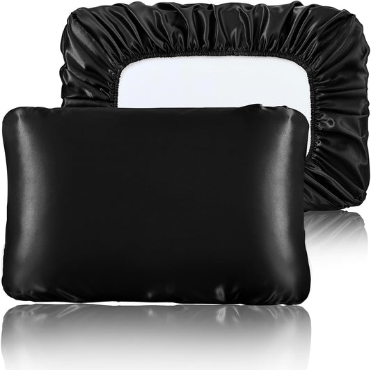 Satera Sisters Beauty Black Satin Pillowcase 2-Pack – main photo
