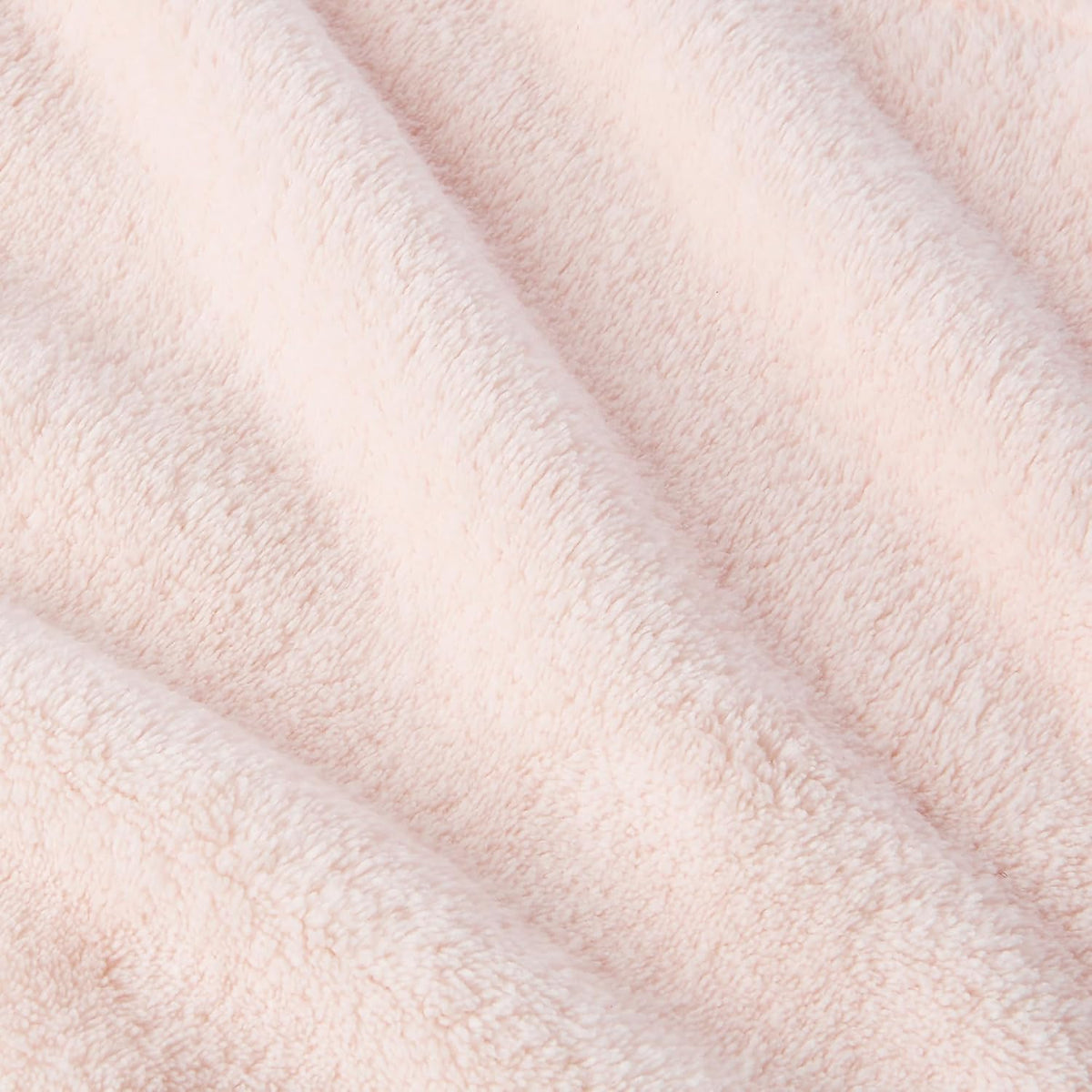Quick Dry Microfiber Hair Towel Wrap, Hair Drying Towel, White/Pink, 2-Pack