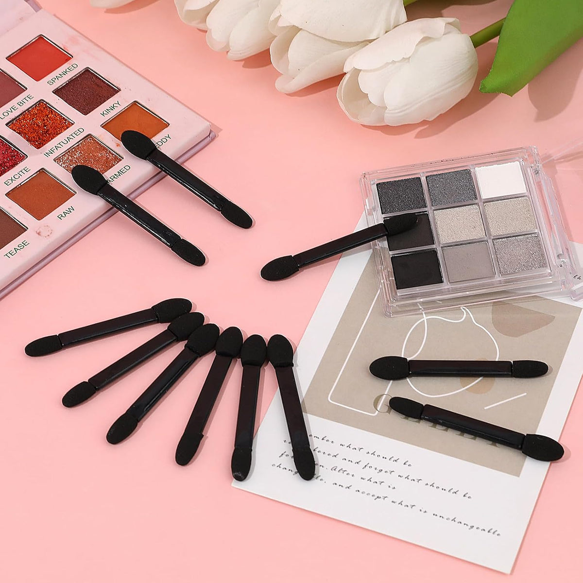 50-Piece Disposable Eyeshadow Sponge Applicators – photo 4 of 7